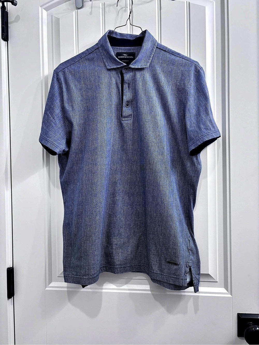 Rodd & Gunn Piqué Sports Fit Polo Men's Blue Medium